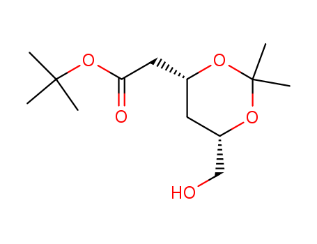 (4R-Cis)-6-Hydroxymethyl-2,2-dimethyl-1,3-dioxane-4-acetic acid 1,1-dimethylethyl ester(124655-09-0)