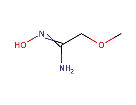 Molecular Structure of 95298-88-7 (N-HYDROXY-2-METHOXY-ACETAMIDINE)