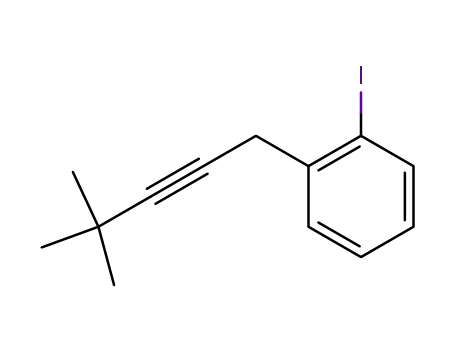 4,4-dimethyl-1-(2-iodophenyl)-2-pentyne