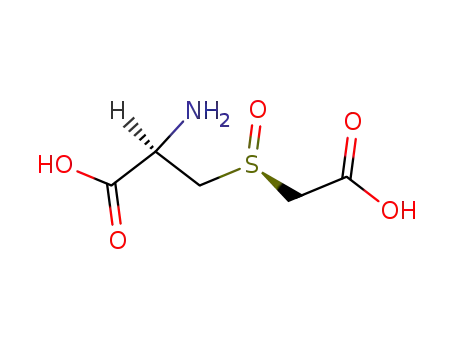 Molecular Structure of 61475-35-2 (L-Alanine, 3-[(carboxymethyl)sulfinyl]-, (R)-)