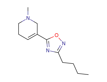 1-methyl-3-(3-butyl-1,2,4-oxadiazol-5-yl)-1,2,5,6-tetrahydropyridine