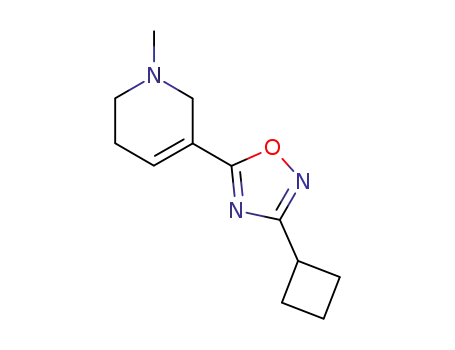 5-(3-Cyclobutyl-[1,2,4]oxadiazol-5-yl)-1-methyl-1,2,3,6-tetrahydro-pyridine
