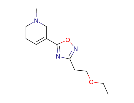 5-[3-(2-Ethoxy-ethyl)-[1,2,4]oxadiazol-5-yl]-1-methyl-1,2,3,6-tetrahydro-pyridine