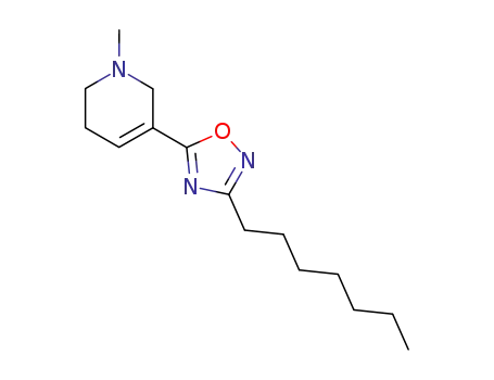 5-(3-Heptyl-[1,2,4]oxadiazol-5-yl)-1-methyl-1,2,3,6-tetrahydro-pyridine