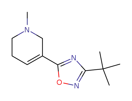 5-(3-tert-Butyl-[1,2,4]oxadiazol-5-yl)-1-methyl-1,2,3,6-tetrahydro-pyridine