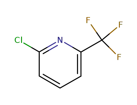 Molecular Structure of 39890-95-4 (2-Chloro-6-(trifluoromethyl)pyridine)