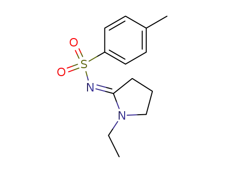 (E)-N-(1-ethylpyrrolidin-2-ylidene)-4-methylbenzenesulfonamide