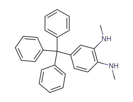 1,2-(N,N'-dimethyl)-5-triphenylmethylphenylenediamine