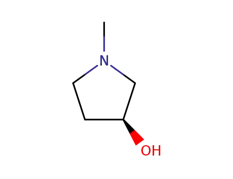 Molecular Structure of 104641-59-0 ((S)-(+)-1-Methyl-3-pyrrolidinol)