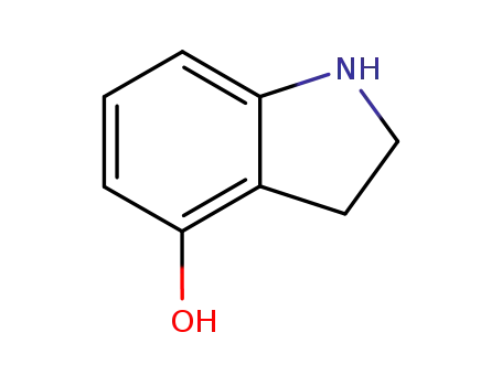 Molecular Structure of 85926-99-4 (indoline-4-ol)