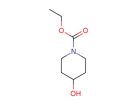 Molecular Structure of 65214-82-6 (Ethyl 4-hydroxypiperidine-1-carboxylate)