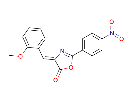 (Z)-4-(2-methoxybenzylidene)-2-(4-nitrophenyl)oxazol-5(4H)-one