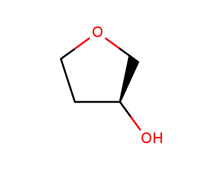 Molecular Structure of 86087-23-2 ((S)-(+)-3-Hydroxytetrahydrofuran)
