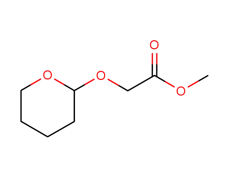 Molecular Structure of 135643-82-2 (Methyl tetrahydropyranyloxyacetate)