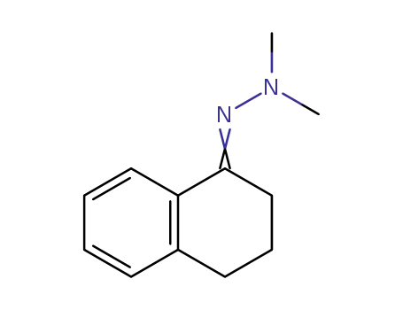 Molecular Structure of 6045-91-6 (1(2H)-Naphthalenone, 3,4-dihydro-, dimethylhydrazone)