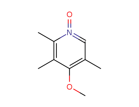 Molecular Structure of 86604-80-0 (4-Methoxy-2,3,5-trimethylpyride-N-oxide)
