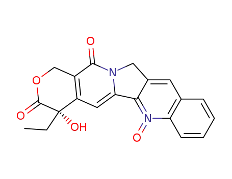 Molecular Structure of 86639-48-7 (Camptothecin 1-oxide)