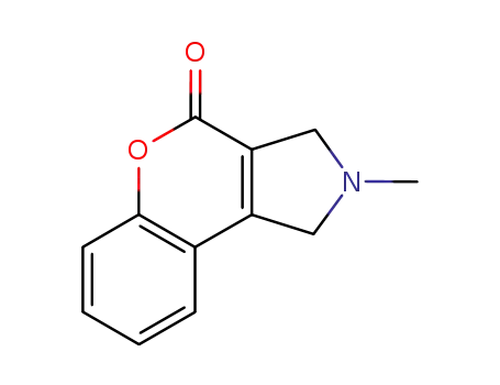 1,3-dihydro-2-methyl-pyrrolo(3,4-c)chromene-4-one