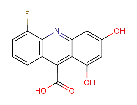 acide 5-fluoro-1,3-dihydroacridine-9-carboxylique