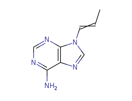 9-(prop-1-en-1-yl)-9H-purin-6-amine