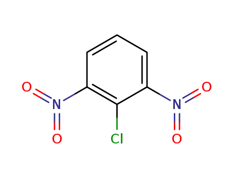 Molecular Structure of 606-21-3 (2-Chloro-1,3-dinitrobenzene)
