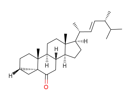 (22E,24R)-3α,5-Cyclo-5α-ergost-7,22-dien-6-one