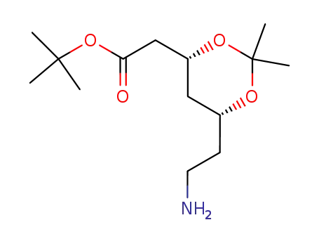 tert-butyl [(4R,6R)-6-aminoethyl-2,2-dimethyl-1,3-dioxan-4-yl]acetate