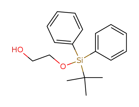 Molecular Structure of 138499-16-8 (2-(t-Butyldiphenylsilanyloxy)Ethanol)