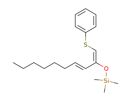 Trimethyl-{(E)-1-[1-phenylsulfanyl-meth-(E)-ylidene]-non-2-enyloxy}-silane