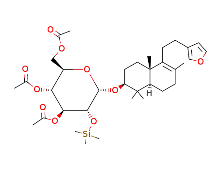 baiyunyl 2-O-trimethylsilyl-3,4,6-tri-O-acetyl-α-D-glucopyranoside