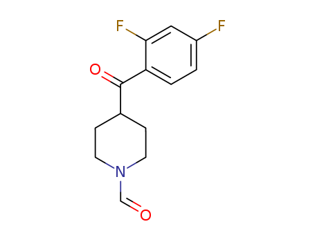 4-(2,4-difluorobenzoyl)piperidine-1-carbaldehyde