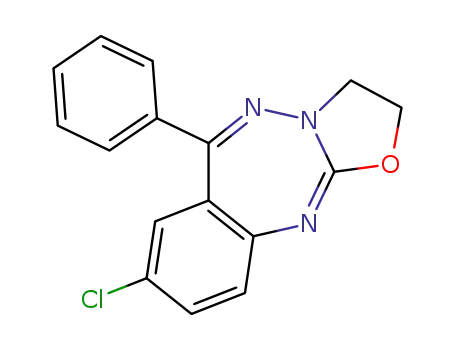 7-chloro-9-phenyl-1,2-dihydrooxazolo<2,3-b>-1,3,4-benzotriazepine