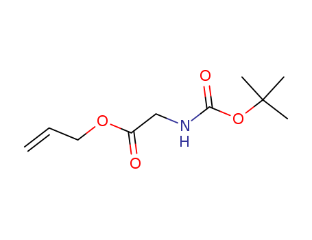 Glycine, N-[(1,1-dimethylethoxy)carbonyl]-, 2-propenyl ester