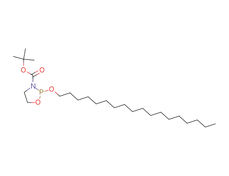 3-tert-butoxycarbonyl-2-octadecyloxy-1,3,2-oxazaphospholidine