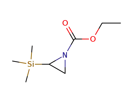 1-ethoxycarbonyl-2-trimethylsilylaziridine