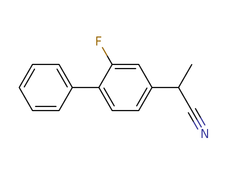 [1,1'-Biphenyl]-4-acetonitrile, 2-fluoro-a-methyl-(74648-00-3)