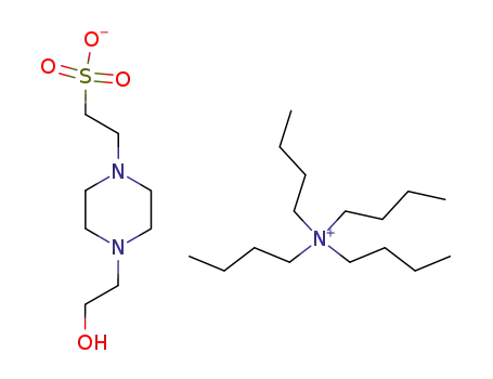 2-[4-(2-Hydroxy-ethyl)-piperazin-1-yl]-ethanesulfonatetetrabutyl-ammonium;