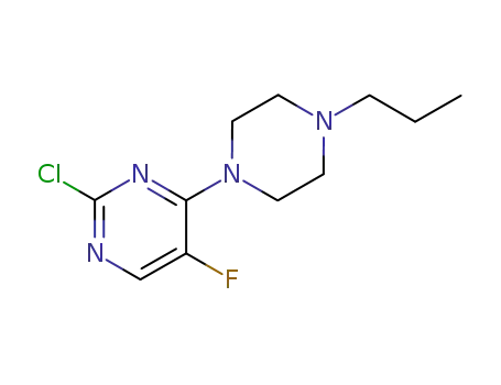 2-Chloro-5-fluoro-4-(4-propyl-piperazin-1-yl)-pyrimidine