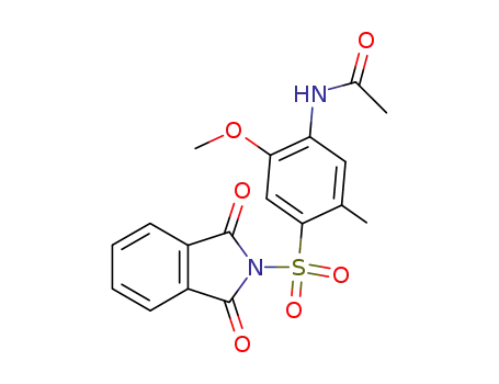 N-(2-methyl-4-acylamino-5-methoxybenzenesulphonyl)phthalimide