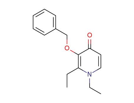 3-Benzyloxy-1,2-diethyl-1H-pyridin-4-one