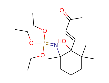 6-Hydroxy-5-(triaethoxyphosphoranylidenamino)-5,6-dihydro-β-ionon