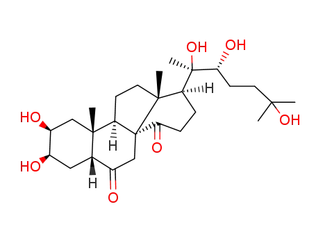 (8R,20R,22R)-2β,3β,20,22,25-pentahydroxy-8,13-cyclo-13,14-seco-5β-cholestane-6,14-dione