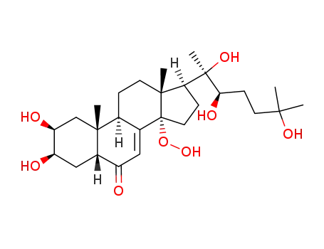 14alpha-Hydroperoxy-20-hydroxyecdysone