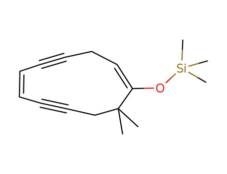 <(2,2-dimethyl-6,10-cycloundecdiene-4,8-diyn-1-yl)oxy>trimethylsilane