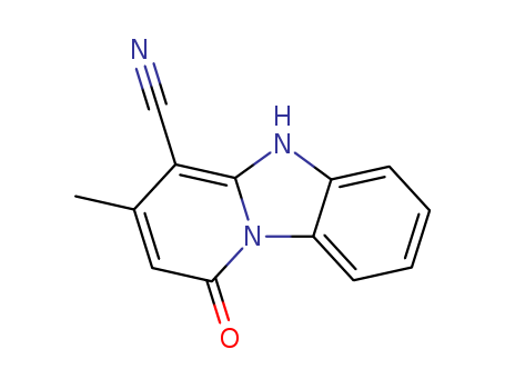 3-METHYL-1-OXO-1,5-DIHYDRO-BENZO[4,5]IMIDAZO[1,2-A]PYRIDINE-4-CARBONITRILE