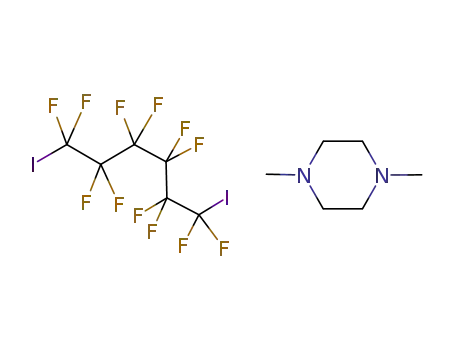 1,1,2,2,3,3,4,4,5,5,6,6-Dodecafluoro-1,6-diiodo-hexane; compound with 1,4-dimethyl-piperazine