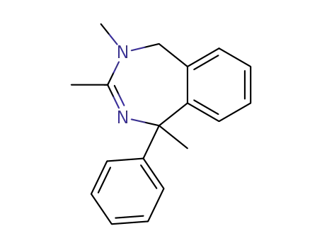 (+)-4,5-dihydro-1-phenyl-1,3,4-trimethyl-1H-2,4-benzodiazepine
