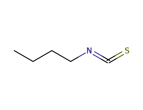 Molecular Structure of 592-82-5 (BUTYL ISOTHIOCYANATE)