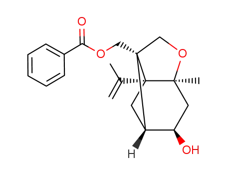 Benzoic acid (1S,3aS,5R,6R,7aR)-5-hydroxy-7a-isopropenyl-3a-methyl-hexahydro-3-oxa-1,6-cyclo-inden-1-ylmethyl ester