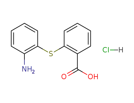 2-(2-aminophenylthio)benzoic acid hydrochloride